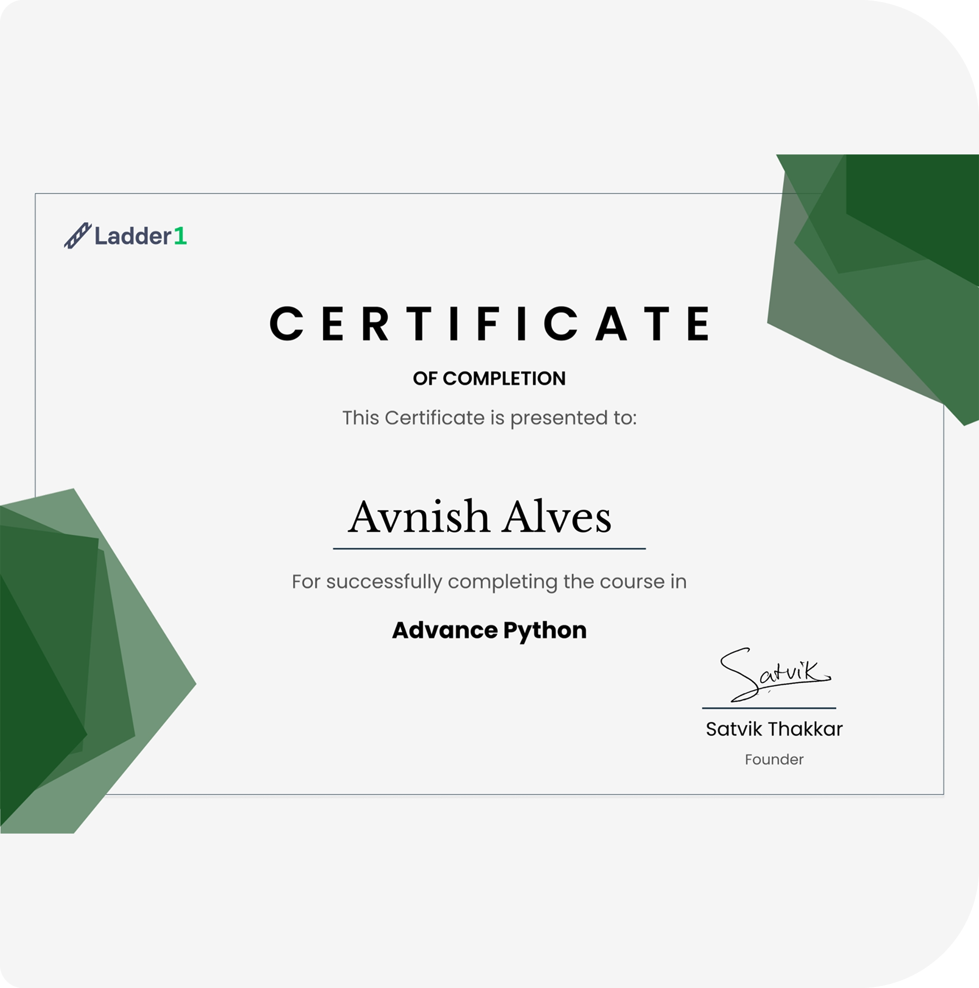 Feature 6: Prove Your Mastery